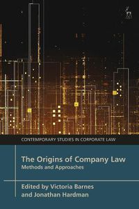 Cover image for The Origins of Company Law