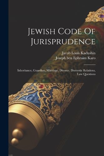 Cover image for Jewish Code Of Jurisprudence