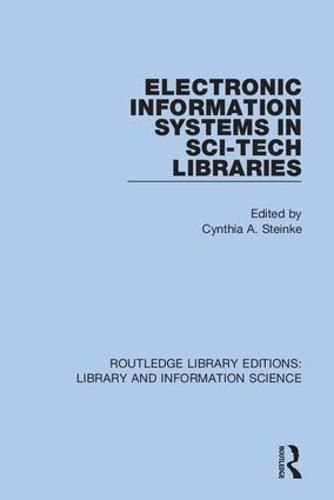 Cover image for Electronic Information Systems in Sci-Tech Libraries