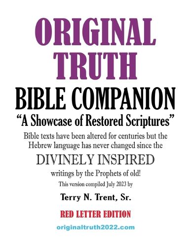 Cover image for Original Truth Bible Companion