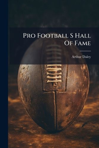 Cover image for Pro Football S Hall of Fame
