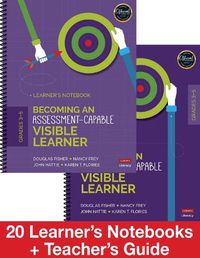 Cover image for Becoming an Assessment-Capable Visible Learner, Grades 3-5: Classroom Pack: 20 Learner's Notebooks + Teacher's Guide