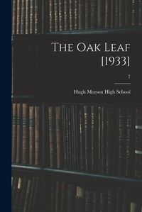 Cover image for The Oak Leaf [1933]; 7