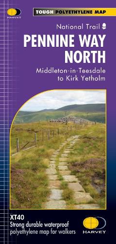 Cover image for Pennine Way North: Middleton-in-Teesdale to Kirk Yetholm