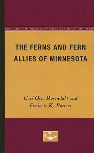 Cover image for The Ferns and Fern Allies of Minnesota