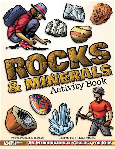 Cover image for Rocks & Minerals Activity Book: An Introduction to Geology for Kids