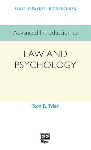 Cover image for Advanced Introduction to Law and Psychology