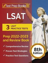 Cover image for LSAT Prep 2022-2023: 3 LSAT Practice Tests and Review Book [8th Edition]