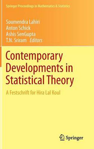 Cover image for Contemporary Developments in Statistical Theory: A Festschrift for Hira Lal Koul