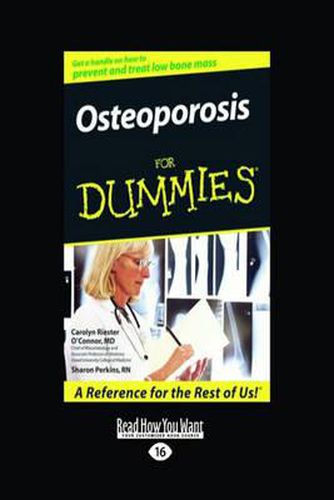 Cover image for Osteoporosis for Dummies(R)