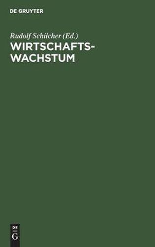 Cover image for Wirtschaftswachstum