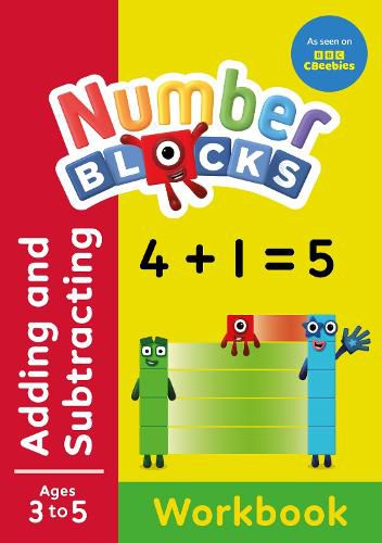 Cover image for Numberblocks Adding and Subtracting (Red Level Workbook)