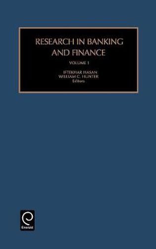 Cover image for Research in Banking and Finance