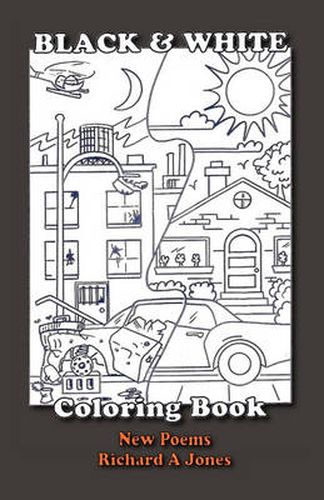 Cover image for Black and White Coloring Book