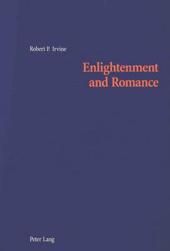 Cover image for Enlightenment and Romance: Gender and Agency in Smollett and Scott