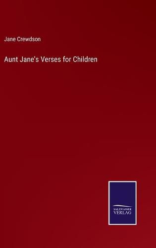 Cover image for Aunt Jane's Verses for Children