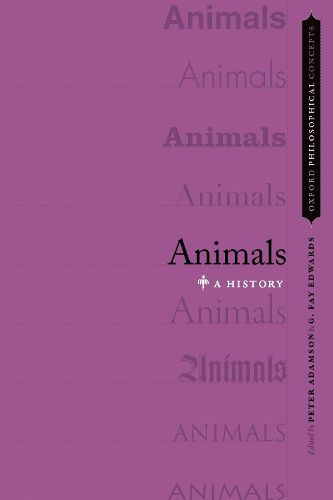 Cover image for Animals: A History