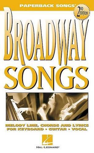 Cover image for Broadway Songs - 2nd Edition