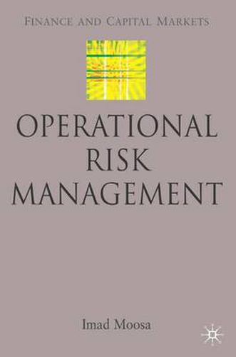 Cover image for Operational Risk Management