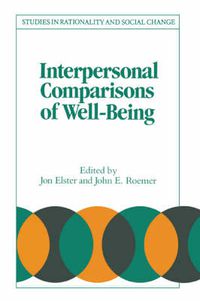 Cover image for Interpersonal Comparisons of Well-Being