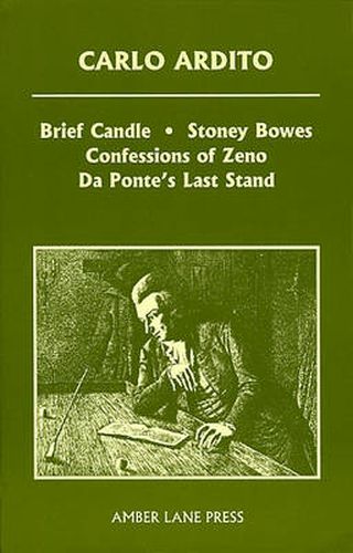 Cover image for Brief Candle, Stoney Bowes, Da Ponte's Last Stand, Confessions of Zeno