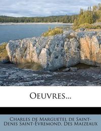 Cover image for Oeuvres...