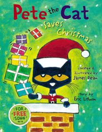 Cover image for Pete the Cat Saves Christmas