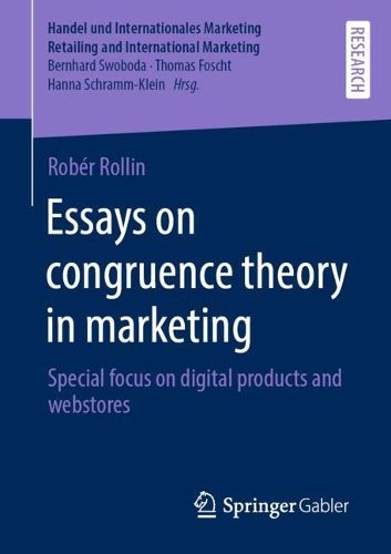 Cover image for Essays on congruence theory in marketing: Special focus on digital products and webstores