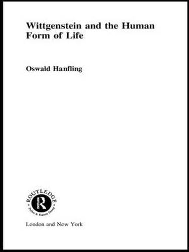 Cover image for Wittgenstein and the Human Form of Life