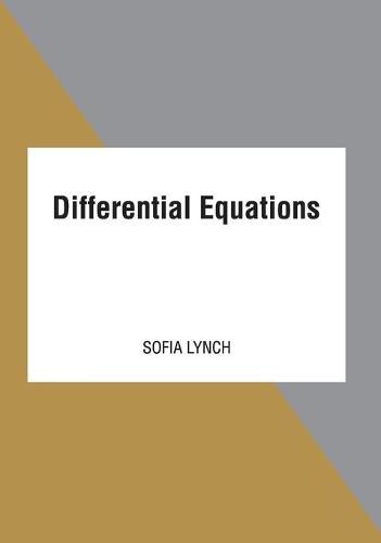 Cover image for Differential Equations