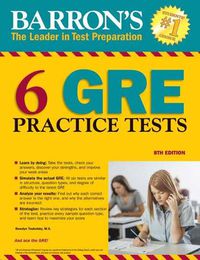 Cover image for 6 GRE Practice Tests