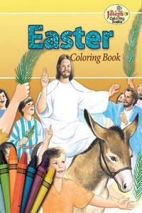 Cover image for Coloring Book about Easter