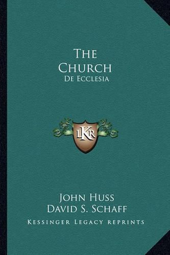 Cover image for The Church: de Ecclesia