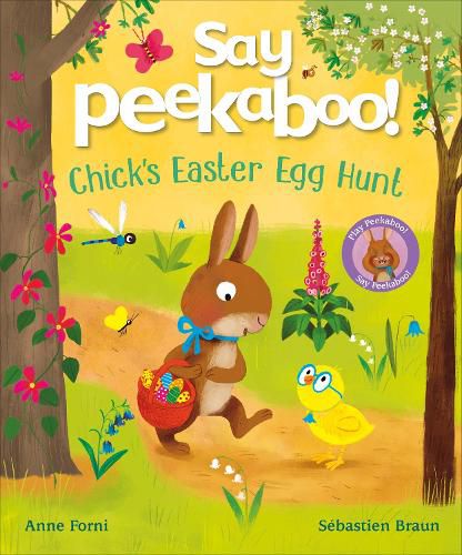 Cover image for Say Peekaboo! Chick's Easter Egg Hunt