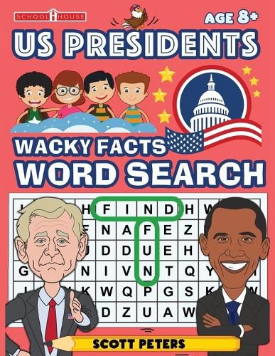 Cover image for Clever Kids Word Search: US Presidents