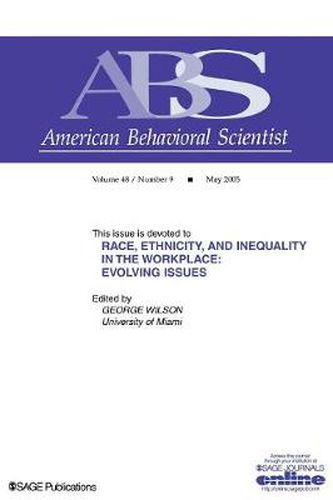 Cover image for Race, Ethnicity, and Inequality in the Workplace: Evolving Issues