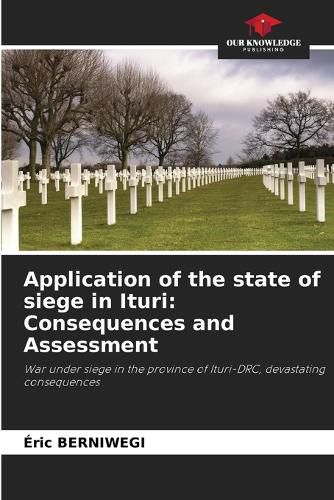 Cover image for Application of the state of siege in Ituri