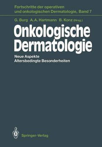 Cover image for Onkologische Dermatologie