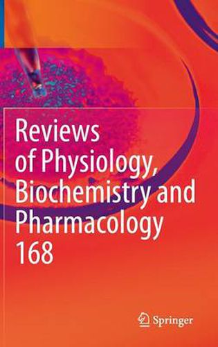 Cover image for Reviews of Physiology, Biochemistry and Pharmacology