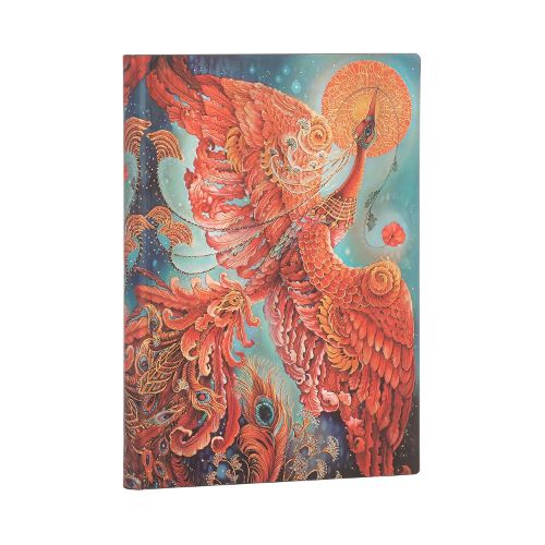 Cover image for Firebird (Birds of Happiness) Midi Unlined Journal