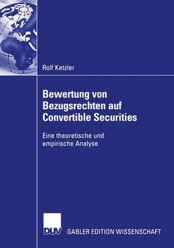 Cover image for Bewertung von Bezugsrechten auf Convertible Securities