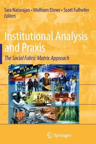 Cover image for Institutional Analysis and Praxis: The Social Fabric Matrix Approach
