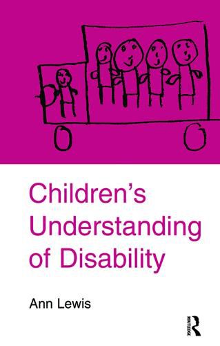 Cover image for Children's Understanding of Disability