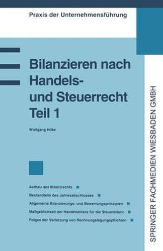 Cover image for Bilanzieren Nach Handels- Und Steuerrecht, Teil 1