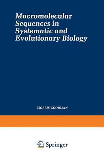 Cover image for Macromolecular Sequences in Systematic and Evolutionary Biology
