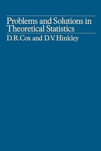 Cover image for Problems and Solutions in Theoretical Statistics