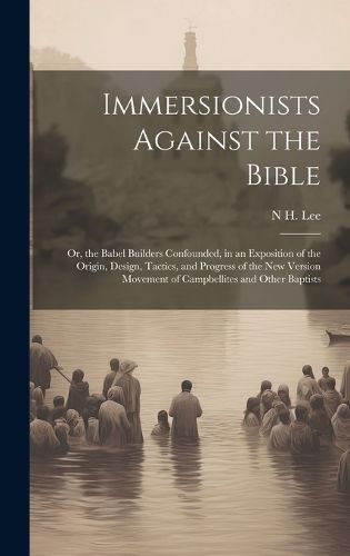 Cover image for Immersionists Against the Bible; Or, the Babel Builders Confounded, in an Exposition of the Origin, Design, Tactics, and Progress of the New Version Movement of Campbellites and Other Baptists