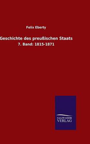 Cover image for Geschichte des preussischen Staats