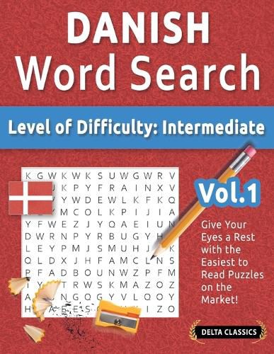 Cover image for Danish Word Search - Level of Difficulty