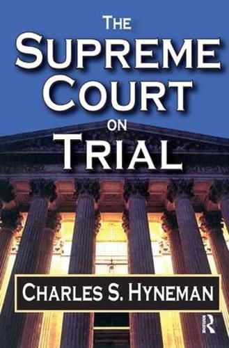 Cover image for The Supreme Court on Trial